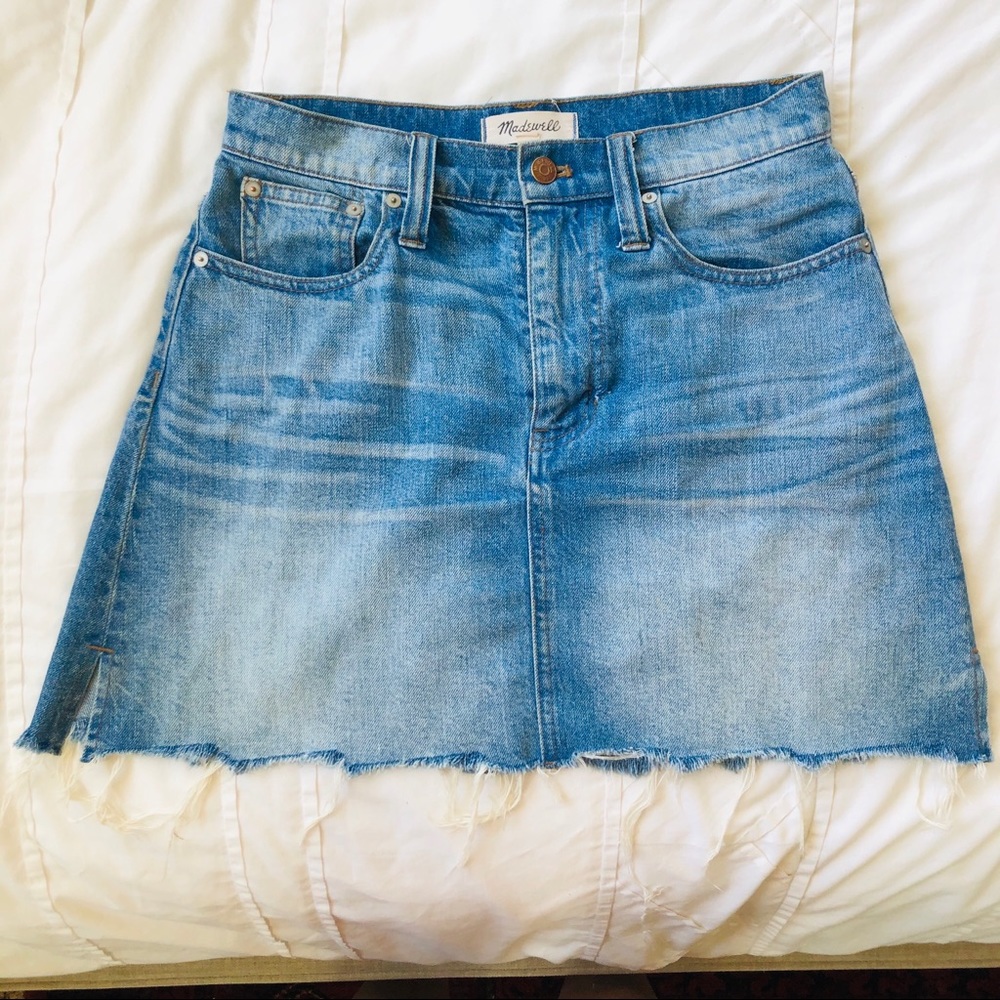 Madewell Jean Skirt